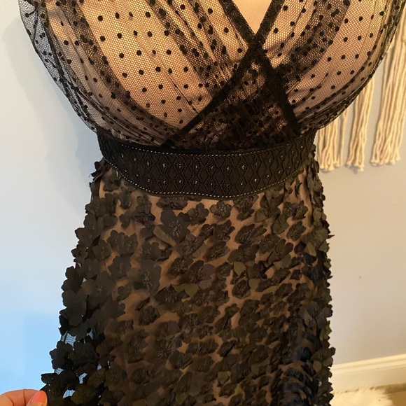 Altar’d State Black 3D Flower Dress - Picture 2 of 6